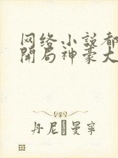 网络小说都市:开局神豪大反派