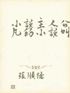 小说主人公叫叶凡的小说叫什么名字