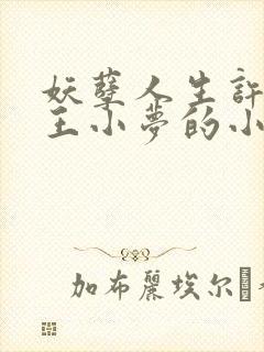 妖孽人生许如楠王小梦的小说