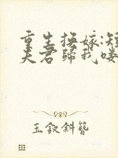 重生换嫁:短命夫君归我喽txt