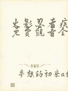 火影忍者疾风传免费观看全集在线观看