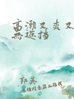 高潮又爽又黄又无遮挡