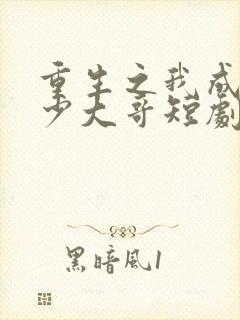 重生之我成了恶少大哥短剧免费观看