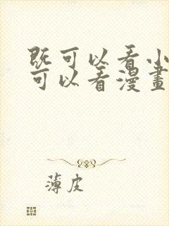 既可以看小说又可以看漫画的免费软件