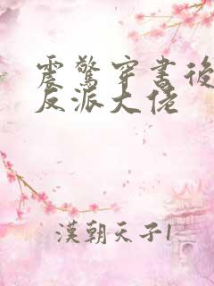 震惊穿书后娶了反派大佬