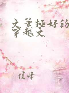 文笔极好的女主穿越文