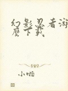 幻影忍者游戏怎么下载