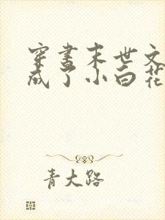 穿书末世文:我成了小白花前女主