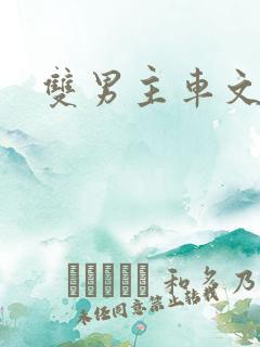 双男主车文长图