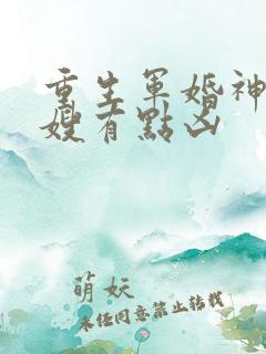 重生军婚神医军嫂有点凶