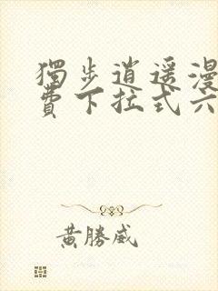 独步逍遥漫画免费下拉式六漫画