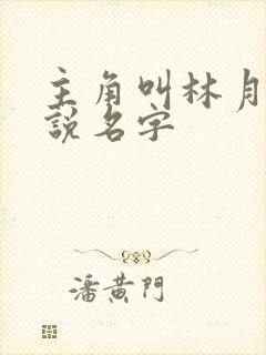 主角叫林月的小说名字