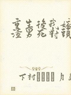 重生后我嫁给了渣男死对头短剧