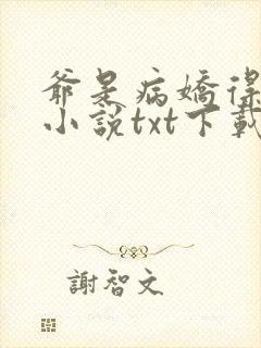 爷是病娇得宠着小说txt下载