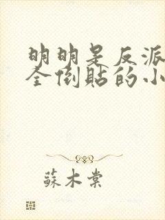 明明是反派女主全倒贴的小说