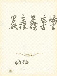 男主是病娇占有欲很强古言