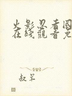 火影忍者国语版在线观看免费