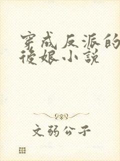 穿成反派的恶毒后娘小说