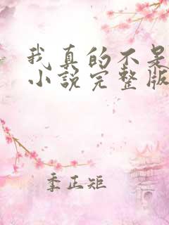 我真的不是反派小说完整版本