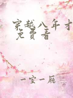 穿越八年才出道 免费看