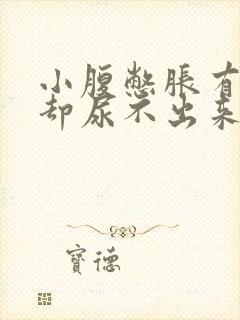 小腹憋胀有尿意却尿不出来