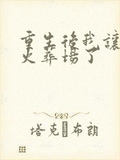 重生后我让渣攻火葬场了