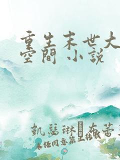 重生末世大佬有空间 小说