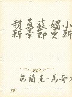 赵勇苏媚小说最新章节更新状态