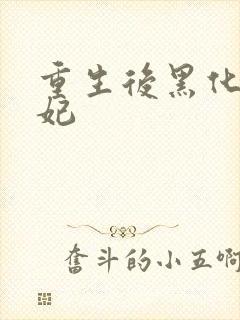 重生后黑化世子妃