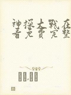 神探大战在线观看免费完整高清