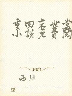 重回末世当大佬小说免费阅读