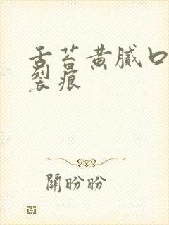 舌苔黄腻口臭有裂痕