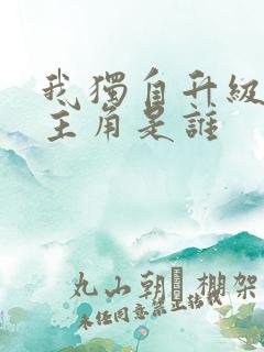 我独自升级的女主角是谁