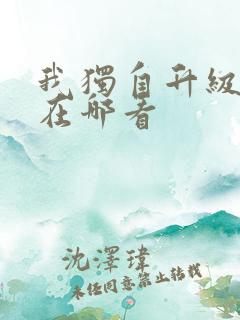 我独自升级动漫在哪看