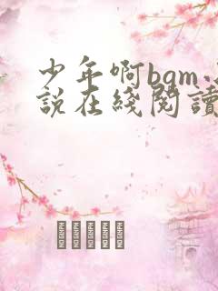 少年啊bgm小说在线阅读