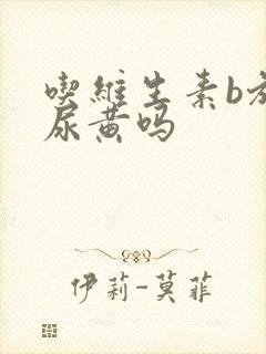 吃维生素b族会尿黄吗