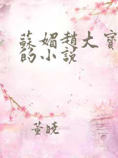 苏媚赵大宝赵勇的小说