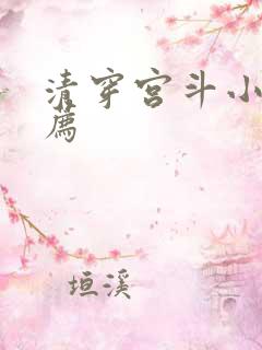 清穿宫斗小说推荐