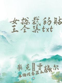 女总裁的贴身兵王全集txt