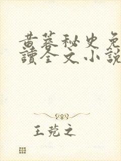 黄蓉秘史免费阅读全文小说