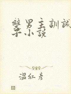 双男主训诫文父子小说