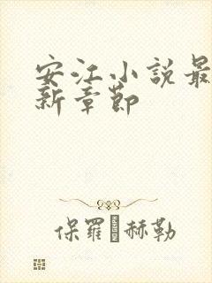 安江小说最新更新章节