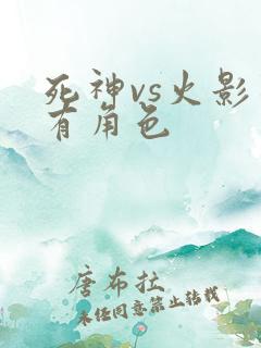 死神vs火影所有角色