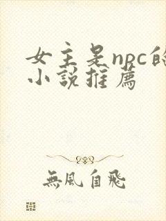 女主是npc的小说推荐