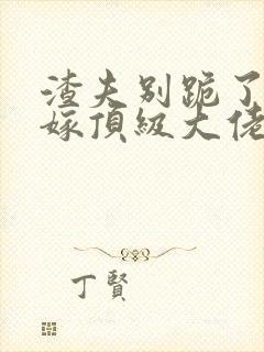 渣夫别跪了夫人嫁顶级大佬显怀啦全文