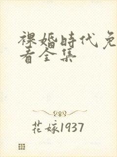 裸婚时代免费观看全集