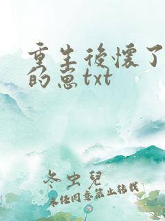 重生后怀了男主的崽txt