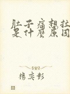 肚子痛想拉大便是什么原因