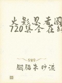 火影忍者国语版720集全在线观看