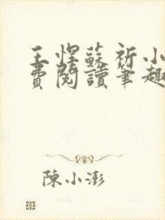 王悍苏祈小说免费阅读笔趣阁最新